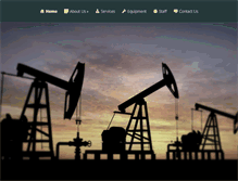 Tablet Screenshot of cameronoilandgas.com